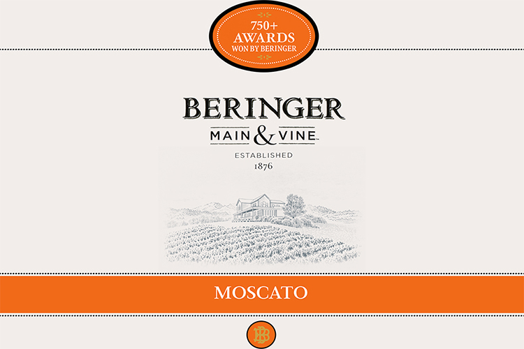 Beringer Moscato Sonoma California