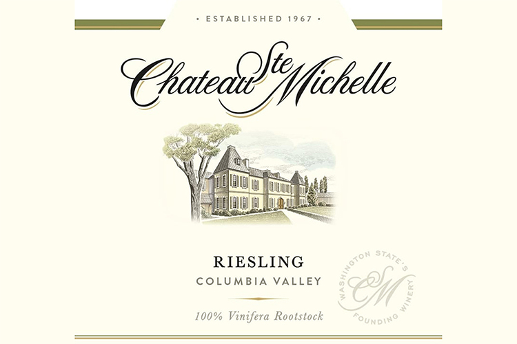 Chateau Ste Michelle Riesling Columbia Valley Washington